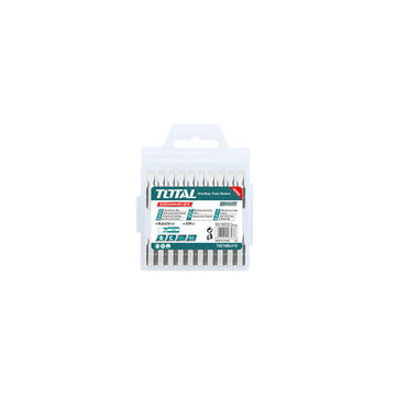 Total Tools Screwdriver Bit SL6.0*1.0,25mm 20Pcs, S2 Industrial
