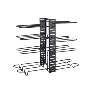 8 TIERS POT AND PAN ORGANIZER ADJUSTABLE HOLDERS RACK