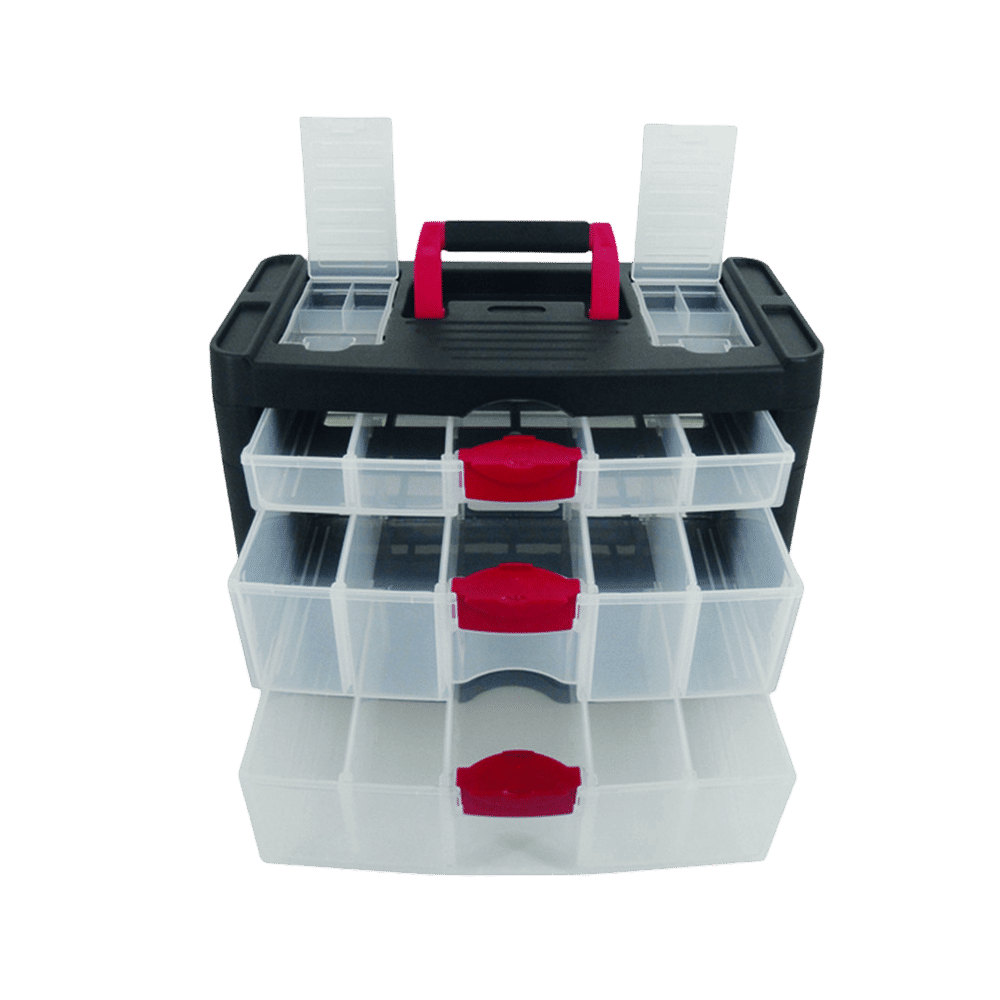 3-Drawer Storage Box Size 400 x 205 x 290mm