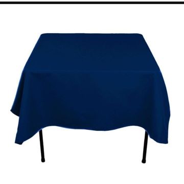 Navy Blue Table Cloth