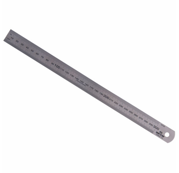 King Tony - Stainless Ruler 300mm - 2 Pack