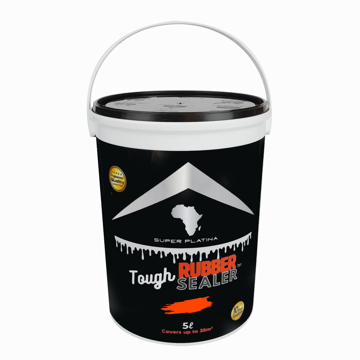 ToughSealer - Rubber Sealer 5L - Liquid Rubber Waterproof Your Roof - Venetian Red