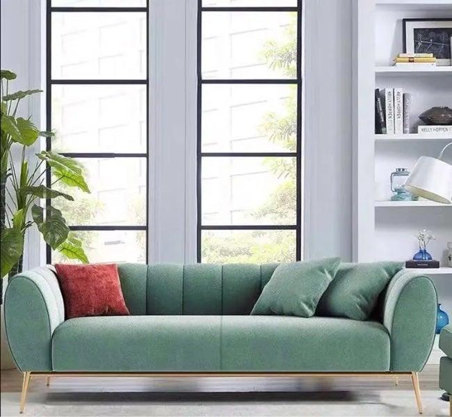Fio Burnt Orange 3 Seater Sofa