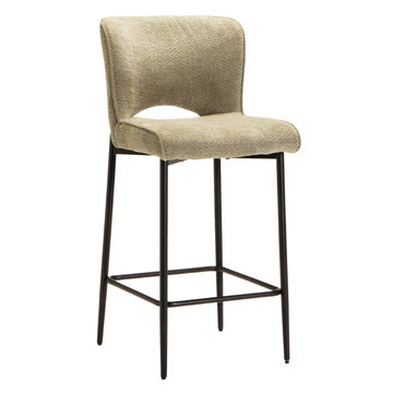 Torino Fabric Kitchen Stool
