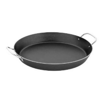 Tramontina Loreto Aluminium Paella Pan 38cm, 5.4L Non-Stick Wok