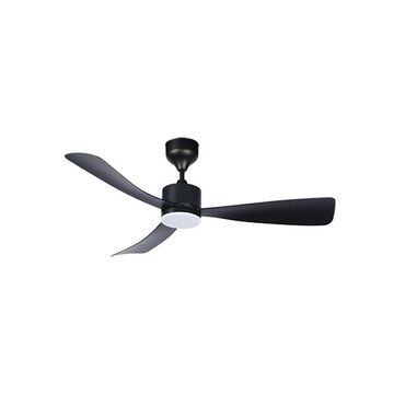 ACDC - 42" Ceiling Fan Black 3 Blade With Remote LED CCT