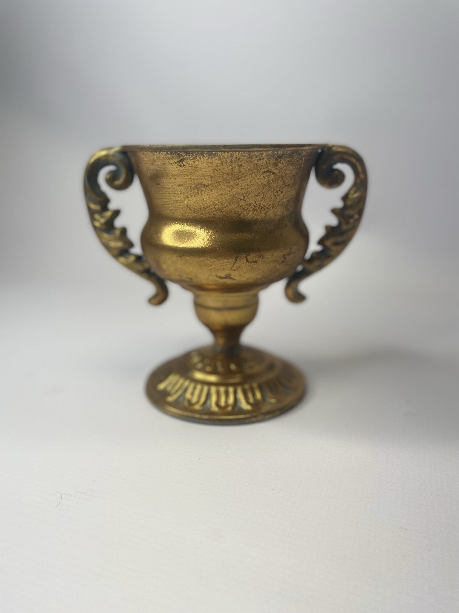 IRON VASE GOLD 23X132X17CM