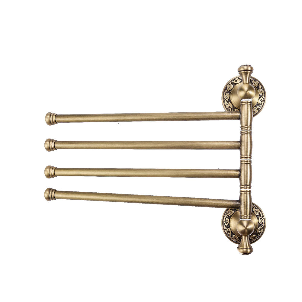 TTB019- Brass Towel Rail Shelf - Trendy Taps