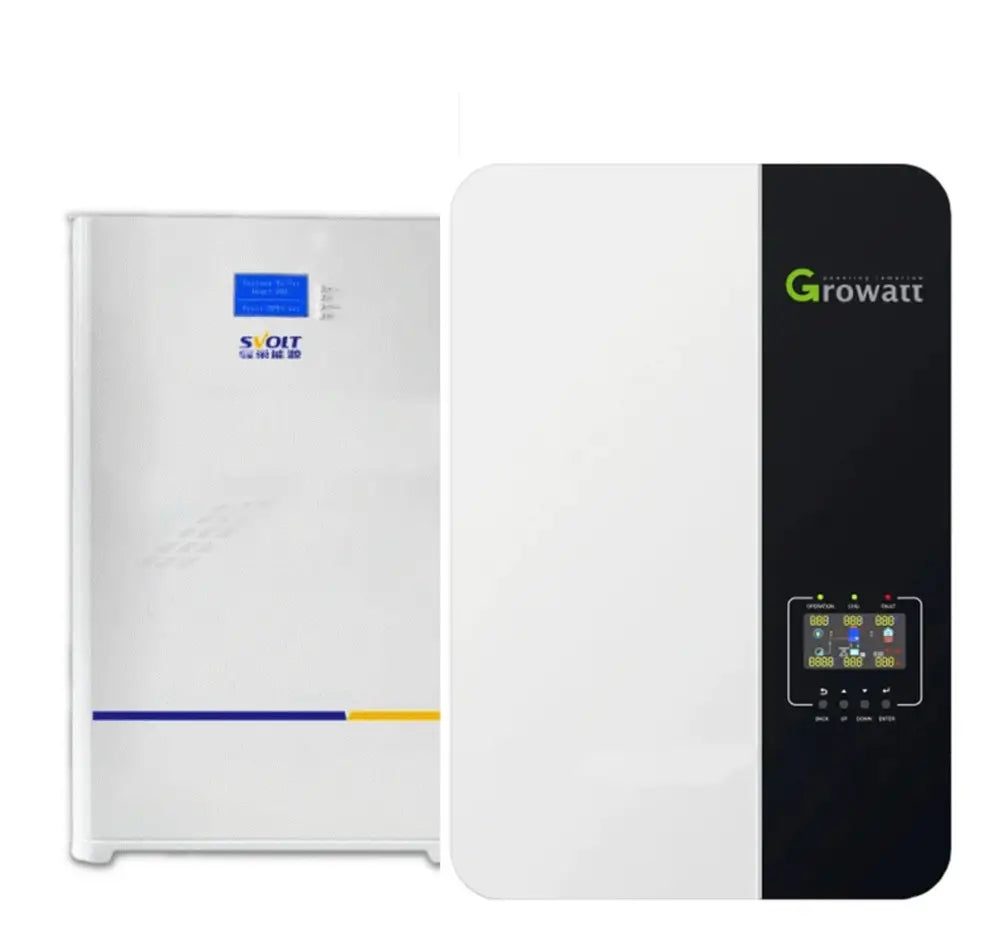 Growatt 5KVA Inverter and Battery Combo Svolt 5.09KWh Lithium Battery