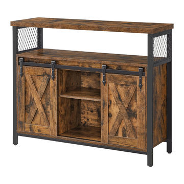 BARN STYLE CABINET STORAGE CUPBOARD - 2 DOOR
