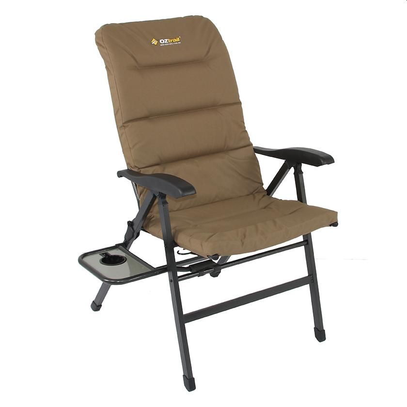 OZtrail Emperor 8 Position Camp Arm Chair 160kg