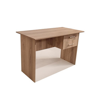 London 2 Drawer Desk 120cm - Sahara