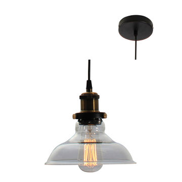 Pendant Farmhouse Clear Glass