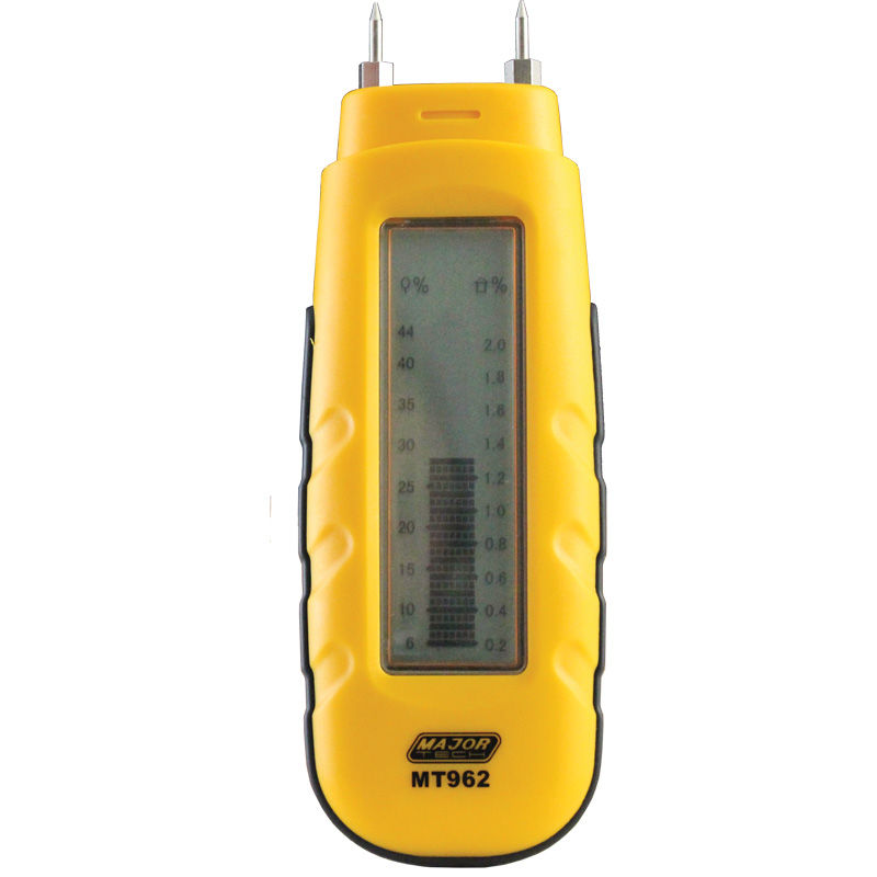 Moisture Meter with LCD Bargraph Display (MT962) - Major Tech