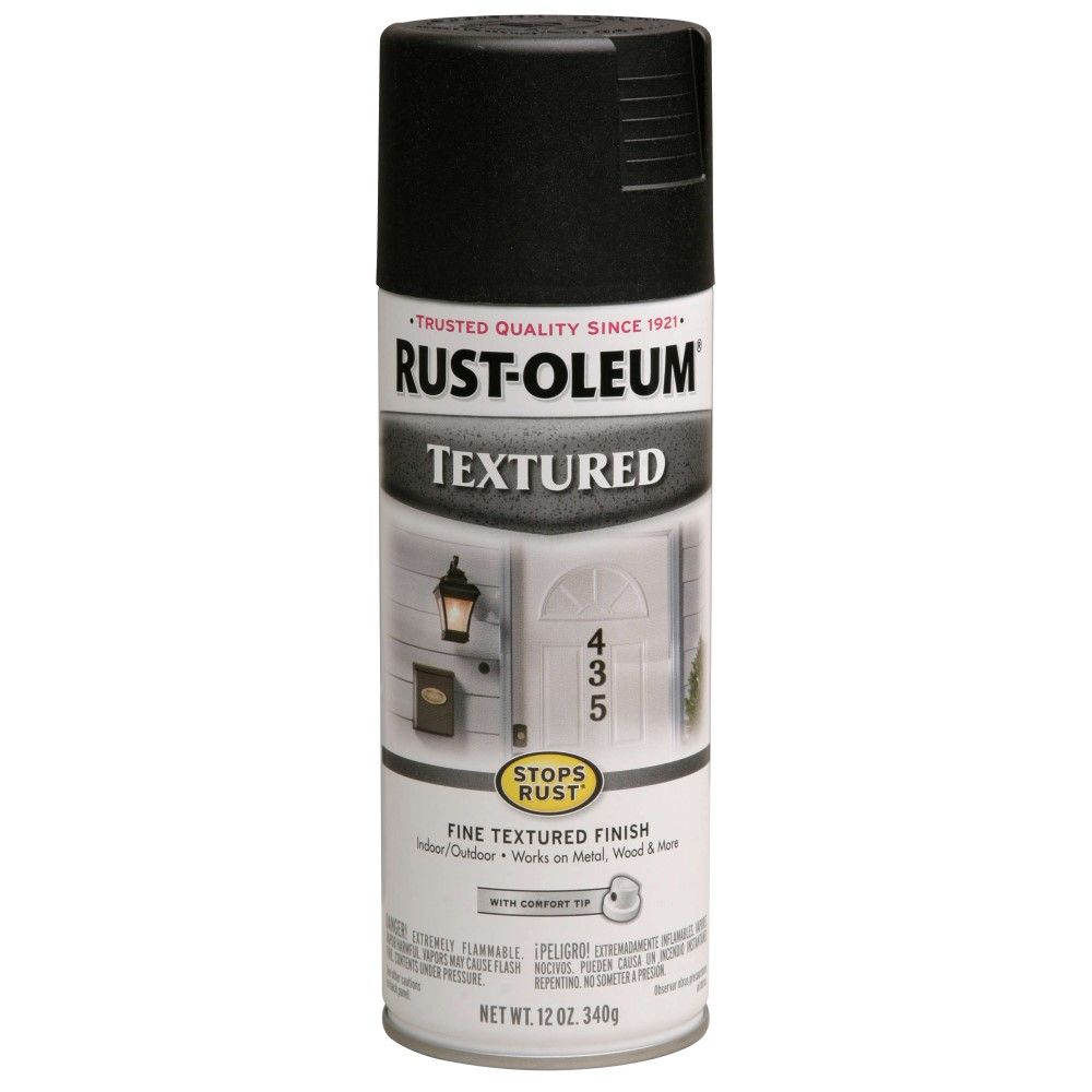 STOPS RUST TEXT BLACK