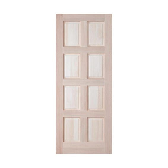 Exterior Door Hardwood 8 Panel-w813xh2032mm