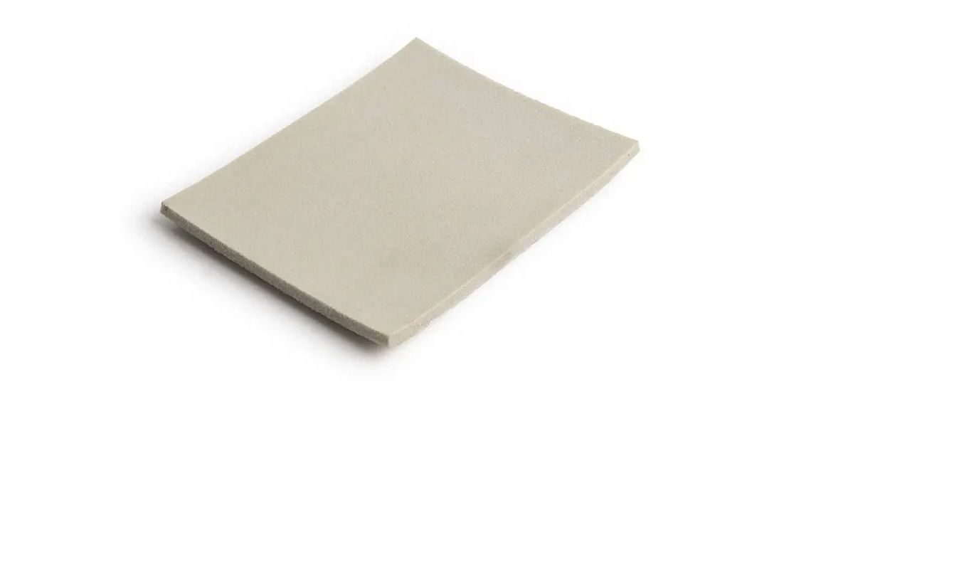 Foam Coated Abrasive Pad, Superfine, 1-Side Coated, Grey (4 pack) BY WOODLY