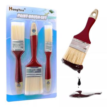 3 Piece Paint Brush Set