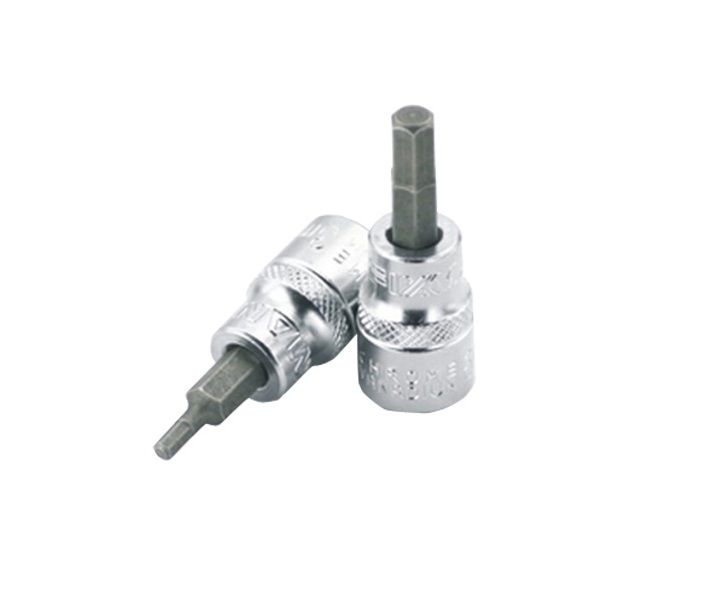 Fixman - 1/4" Dr.Bit Socket 4mm Hex Allen H4 - 3 Pack