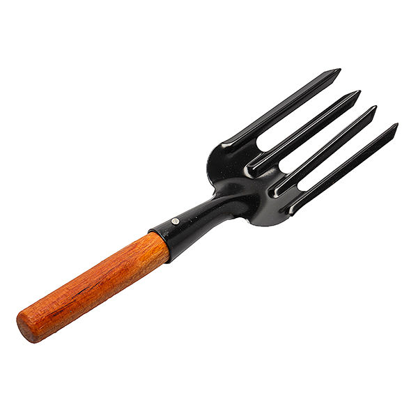 GARDEN WEEDING HAND FORK FLAT 320MM