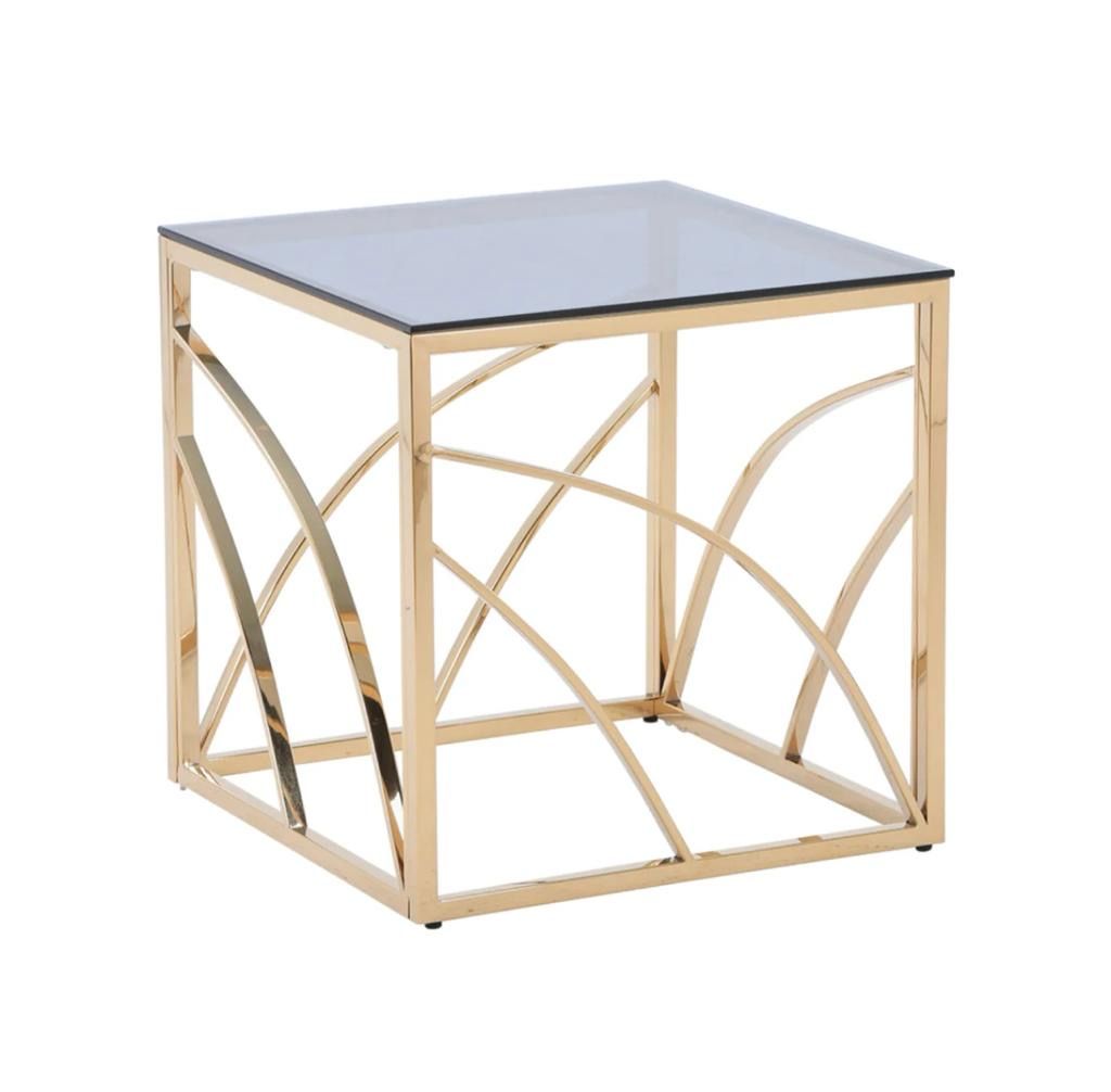 EFURN- Luxe gold side table