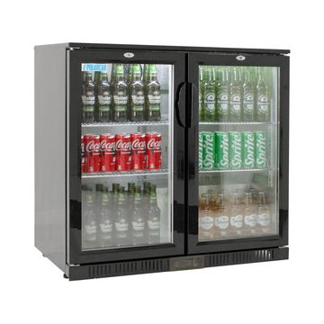 Back Bar Bottle Cooler – 2 Door, Hinged - POLARCAB