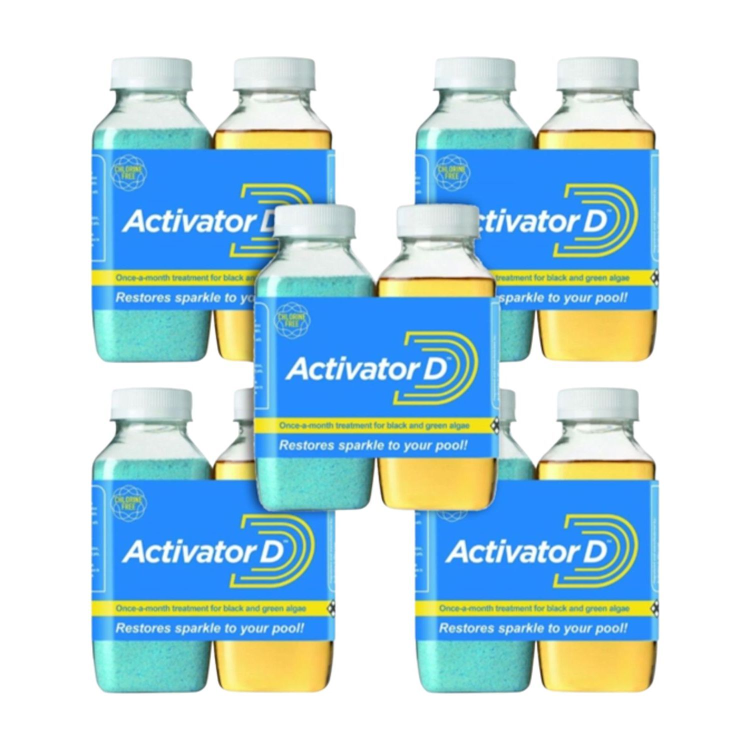 Activator D - 5 Pack Monthly Pool Treatment