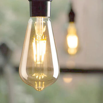 ST64 4W LED FILAMENT PEAR BULB - E27