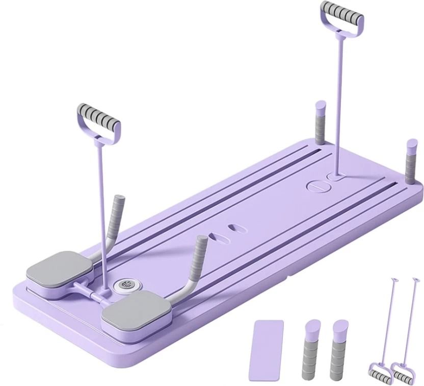 5 in 1 Multi-Purpose Home Foldable Pilates Reformer Board