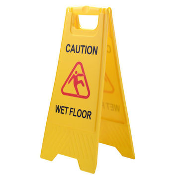 Home Hub Caution Wet Floor Sign
