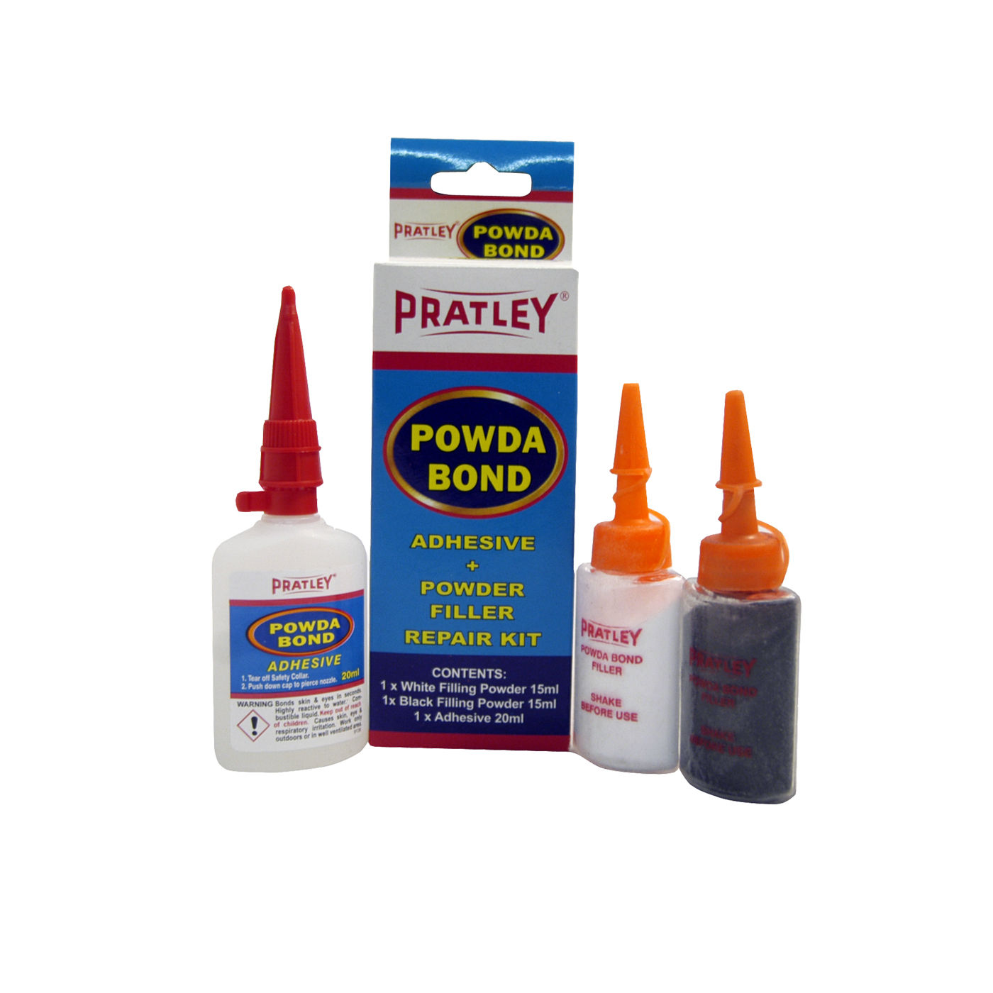 Pratley - Powda Bond - Repair Kit - 20ml - 8 Pack