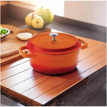 Oval Cast Iron Enamel Casserole