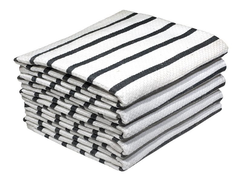 Bunty's Kitchen Towel - Design 2185 - 047x070cms - (05 Pc Pack) - Stripes - Castlerock