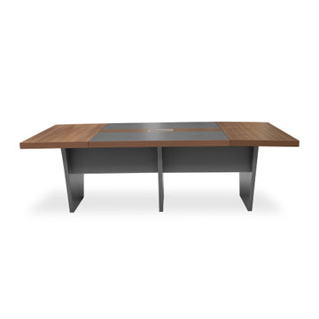 GOF Furniture - Aubrey Boardroom Table - Walnut