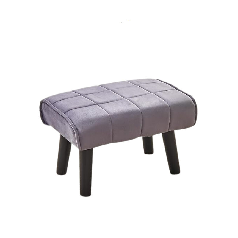 Betty Small Foot Stool Ottoman/ Modern Accent Step Stool Seat - Grey