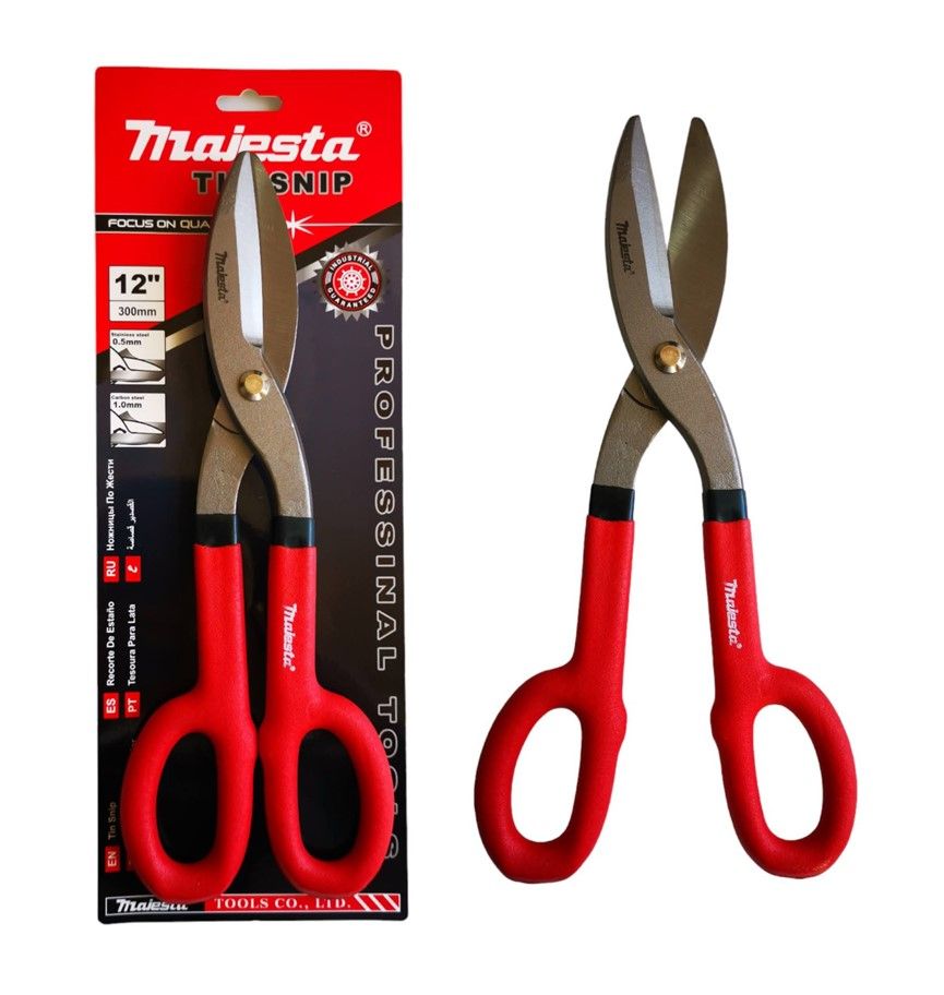 Majesta Tin Snips Scissor Type 300mm