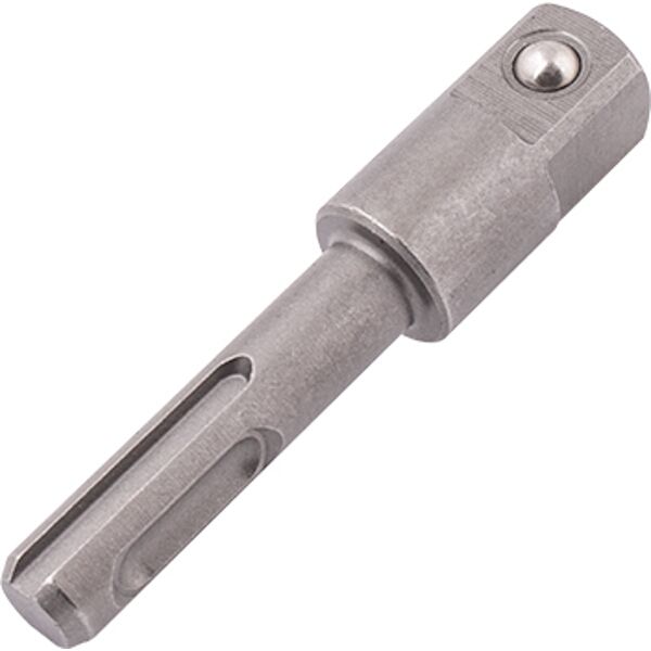Socket Adaptor 1/2"M Sq X 75Mm Sds Plus Shank Carded