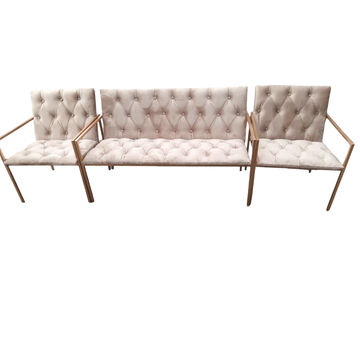 Solid sofa Couches set of 3