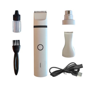 Cordless Pet Grooming Clipper Nail Trimmer Set