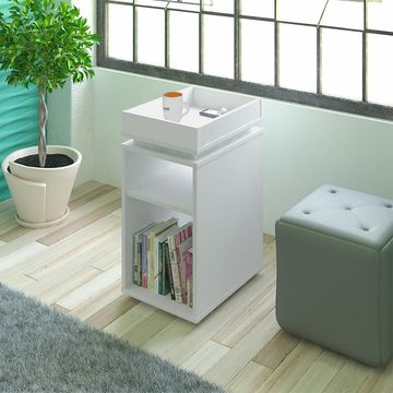Click Furniture Olivia End Table White