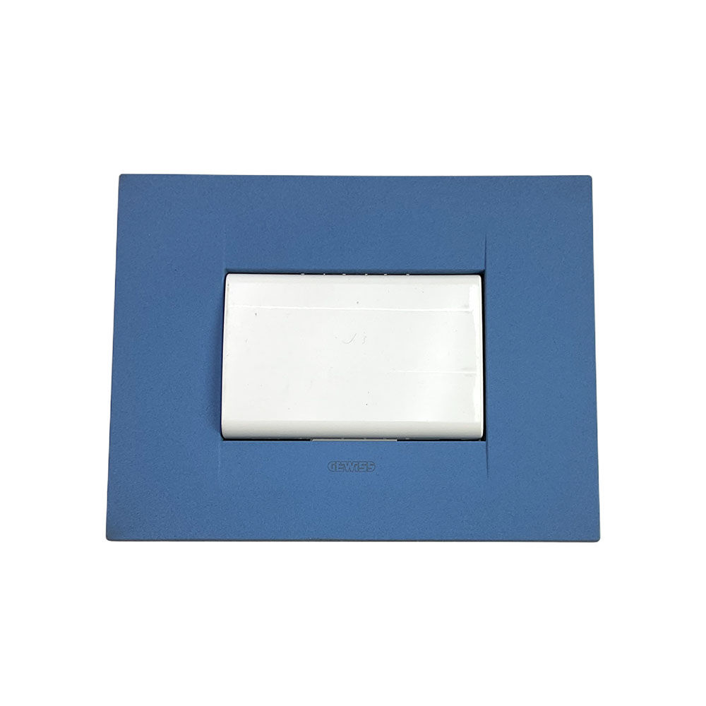 ACDC - Gewiss 16A Sea Blue Chorus GEO 1-Lever 1P