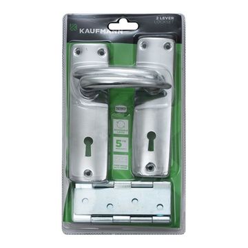 Kaufmann - Lockset Combo (Handle 2 Lever Lock Hinge) - Bulk Pack of 2