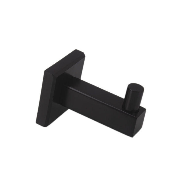 Trendy Taps Premium Quality Black SQ Robe Hook