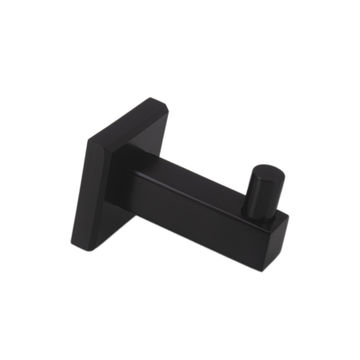 Trendy Taps Premium Quality Black SQ Robe Hook