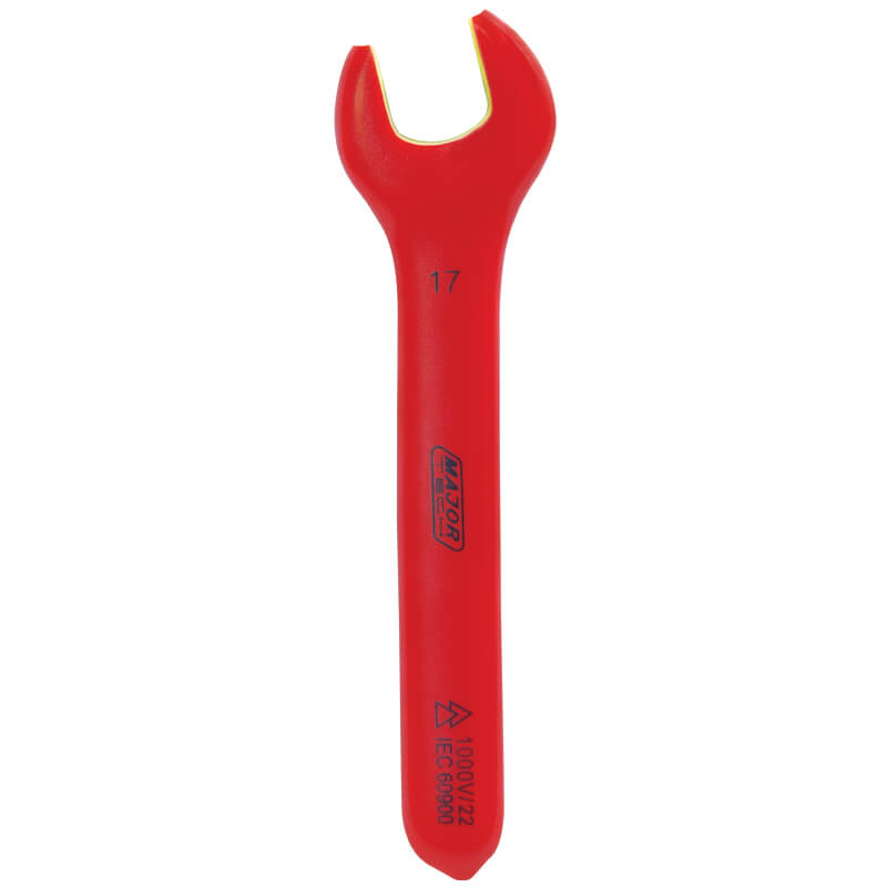 17mm 1000V Insulated Open Spanner (VOSP17) - Major Tech