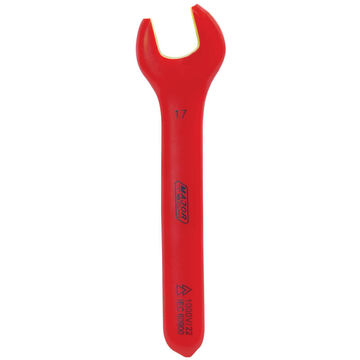 17mm 1000V Insulated Open Spanner (VOSP17) - Major Tech