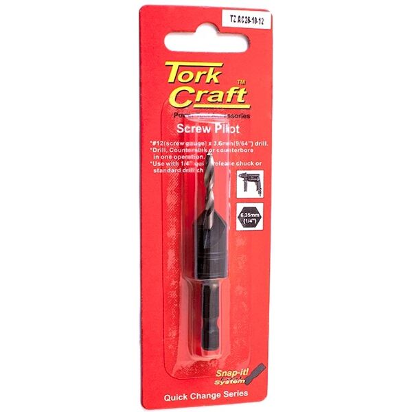 Screw Pilot No.8 Carded