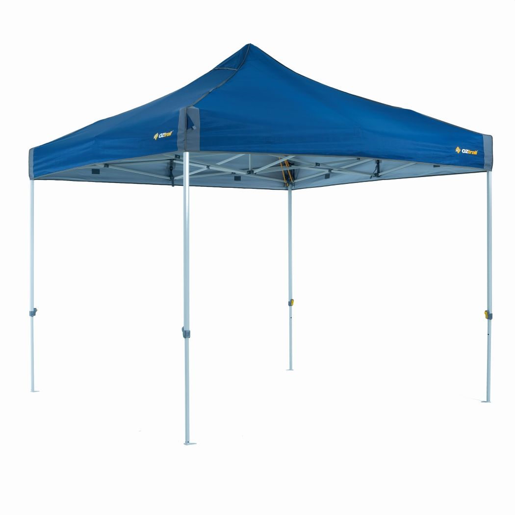 OZtrail Hydro Flow Deluxe Gazebo Blue 3 x 3m