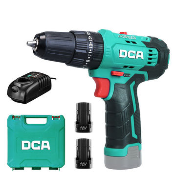 12V Brushless Driver Drill Kit With 2.0Ah*2 & Charger ADJZ23-10EK