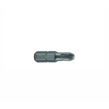 Force - 5/16" Pozi Drive Bit Pz2 X 80mm For Impact Driver - 6 Pack